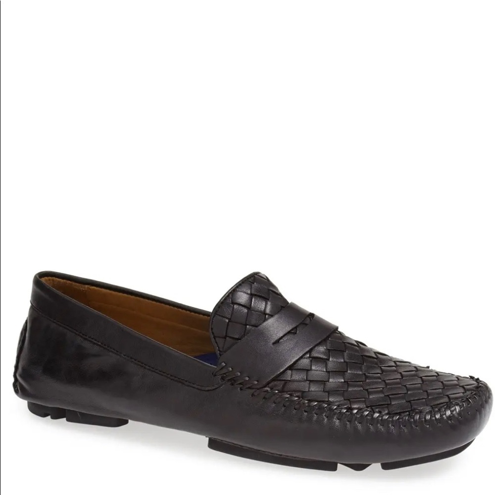 Robert Zur “Petra” driving shoe in the color BLACK
